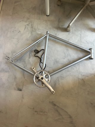 Cuadro Bicicleta Fixie Aluminio 56