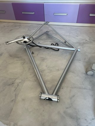 Cuadro Bicicleta Fixie Aluminio 56