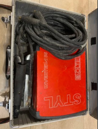 Soldador Inverter Solter STYL 165 + Maletín