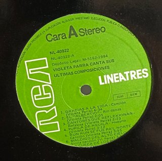 DISCO VINILO VIOLETA PARRA