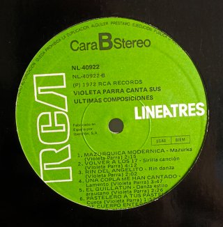 DISCO VINILO VIOLETA PARRA