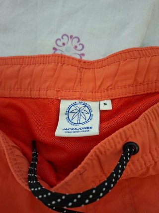 Pantalón corto Jack Jones naranja Talla S