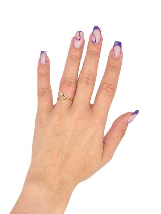 048-01-00179 Anillo Oro Bicolor 18K con Diamantes