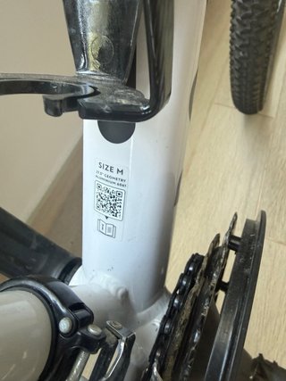 Bicicleta MTB Rockrider Blanca