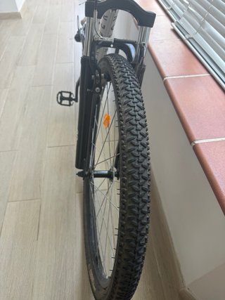 Bicicleta MTB Rockrider Blanca