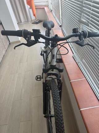 Bicicleta MTB Rockrider Blanca