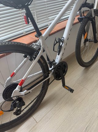 Bicicleta MTB Rockrider Blanca
