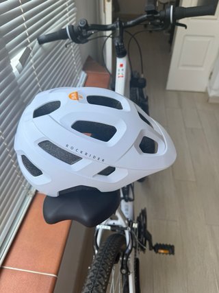 Bicicleta MTB Rockrider Blanca