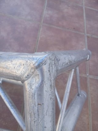 Esquina de truss de aluminio