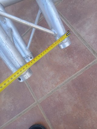 Esquina de truss de aluminio