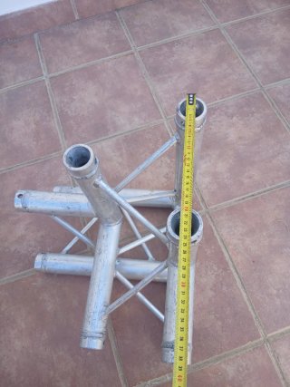Esquina de truss de aluminio