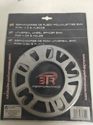 Separadores Rueda Universales 5mm