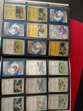 Colección cartas Pokémon llama blanca fulgor negro