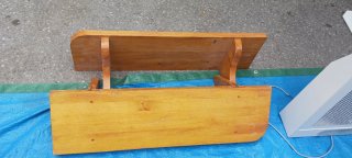 Estanterías madera provenzal (2 unidades)