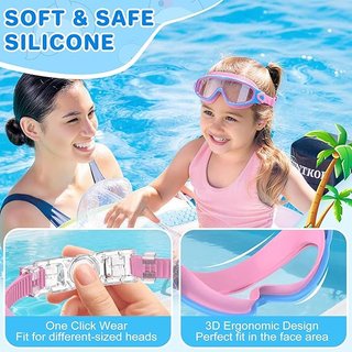 Gafas Natación Niños 3-14 Años