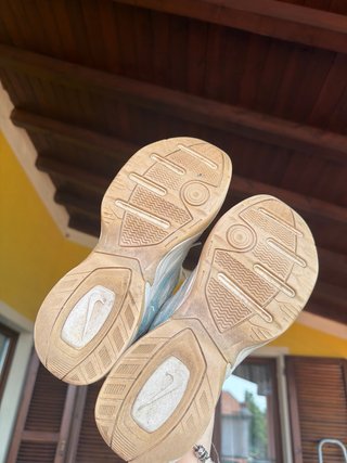 Scarpe Nike donna bianche e argento