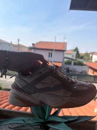 Scarpe Nike donna bianche e argento