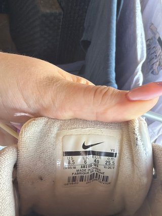 Scarpe Nike donna bianche e argento