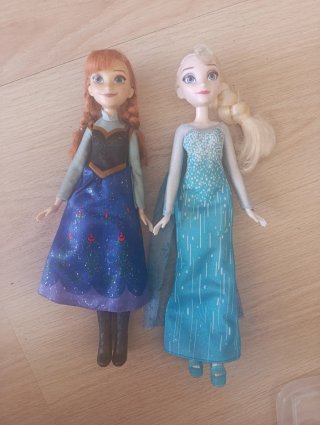 Muñecas Frozen Ana y Elsa