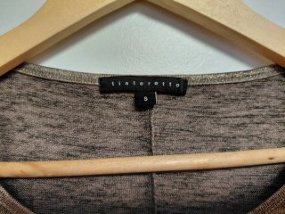 Camisa Tintoretto Marrón Gris Talla S