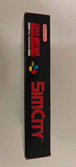 SimCity SNES Completo PAL Nintendo