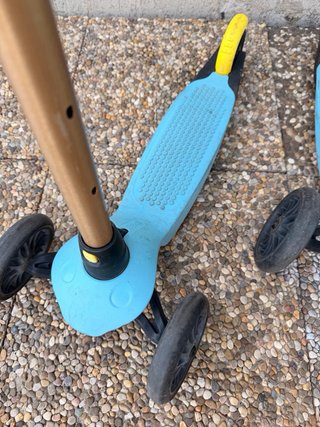 Patinete 3 ruedas azul