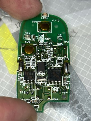 Mando, Llave honda civik ek3 2 botones