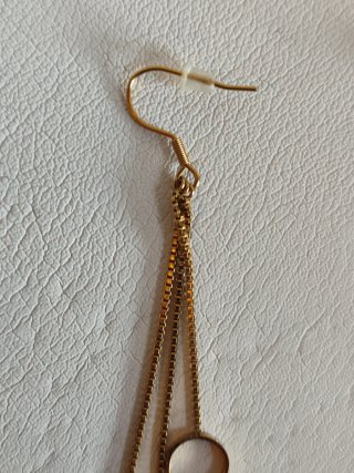 Pendientes largos acero inoxidable verano