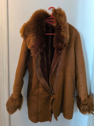 Chaqueta mujer marrón talla L
