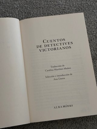 Cuentos de detectives victorianos