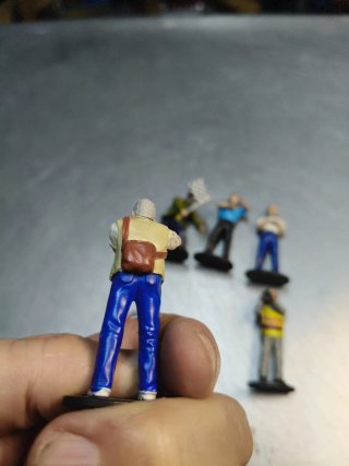6 Figuras Juez Fotógrafo Carreras Scalextric