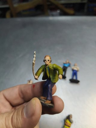 6 Figuras Juez Fotógrafo Carreras Scalextric