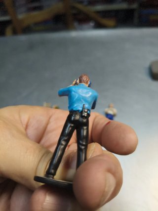 6 Figuras Juez Fotógrafo Carreras Scalextric