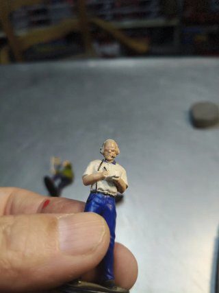 6 Figuras Juez Fotógrafo Carreras Scalextric