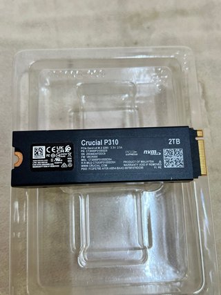 SSD Crucial P310 2TB PCIe Gen4 NVMe M.2