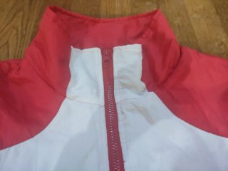 Cazadora Sporting Roja y Blanca