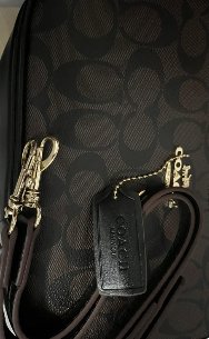 Bolso Coach Monograma Marrón