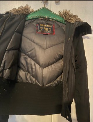 Giacca Woolrich donna nera