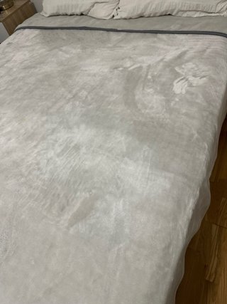Manta Queen Gris extremadamente Suave & Elegante