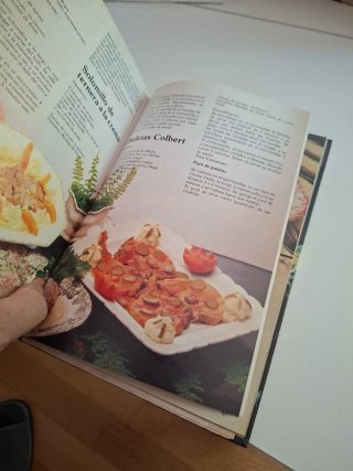 Libro de cocina con Microondas