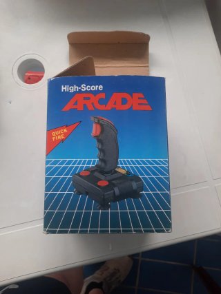 Joystick High-Score Arcade con Caja