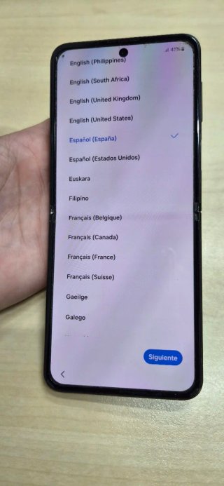 Samsung Galaxy Z Flip 5G Negro/Plata