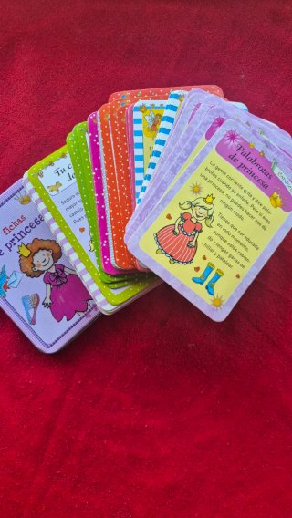 50 Fichas de Princesas Juego