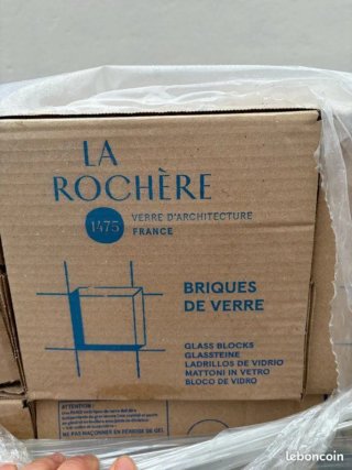 Ladrillos de vidrio La Rochère 1475