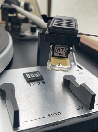 Tocadiscos Dual 1225 + Cápsula Shure M75
