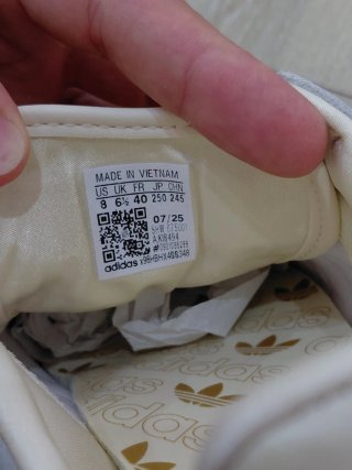 Zapatillas Adidas Japan Talla 40 Plata y Oro
