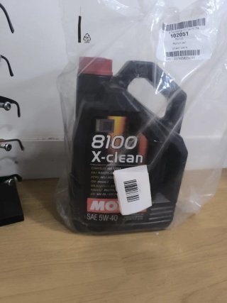 Aceite Coche Motul 8100 X-clean 5W-40 (5 LITROS)