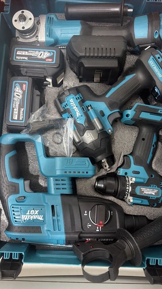 Kit Herramientas Makita XGT + 2 Baterías
