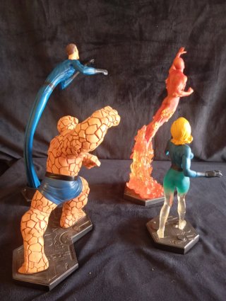 Set di 4 Statue Fantastic 4 Bowen 1:6