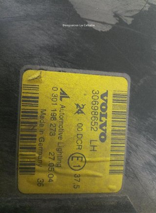 Volvo 20928704 30698652 faro izquierdo v50 (545)